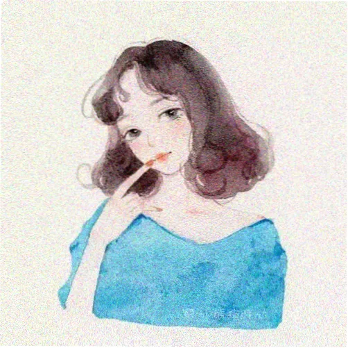 读者纸页边缘的头像